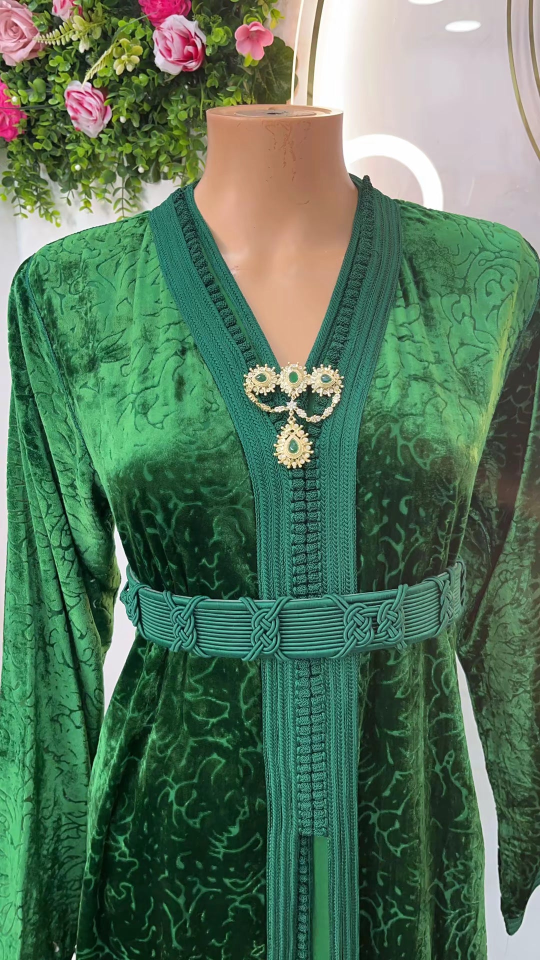 Caftan mobra 2 piezas modelo 51