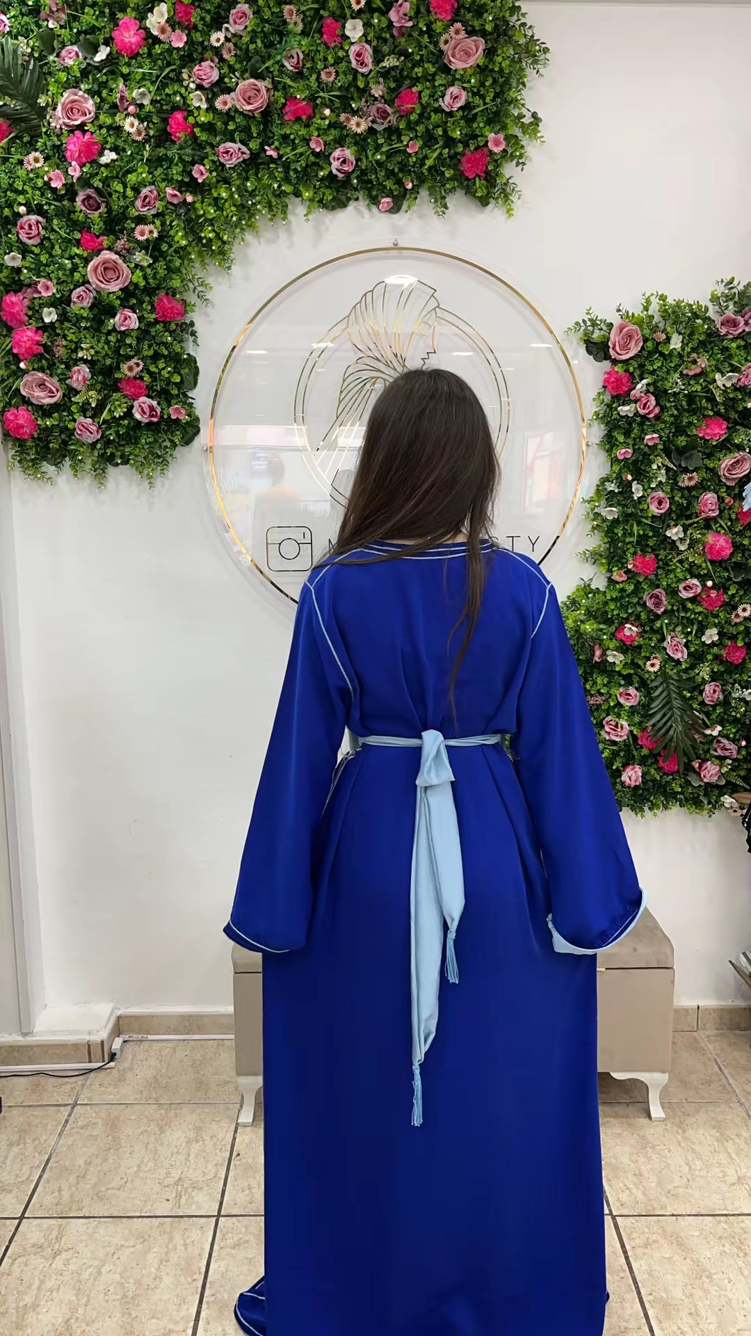 Caftan simple modelo 47