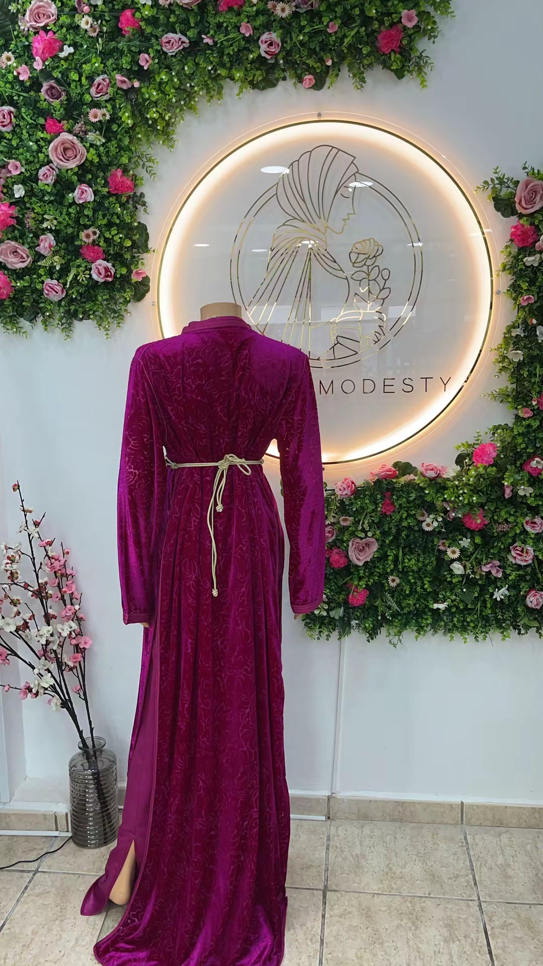 Caftan mobra 2 piezas modelo 52