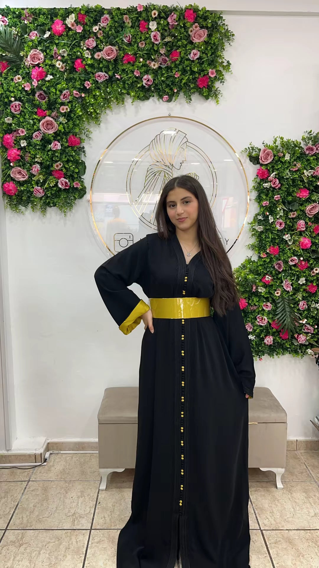 Caftan simple modelo 46