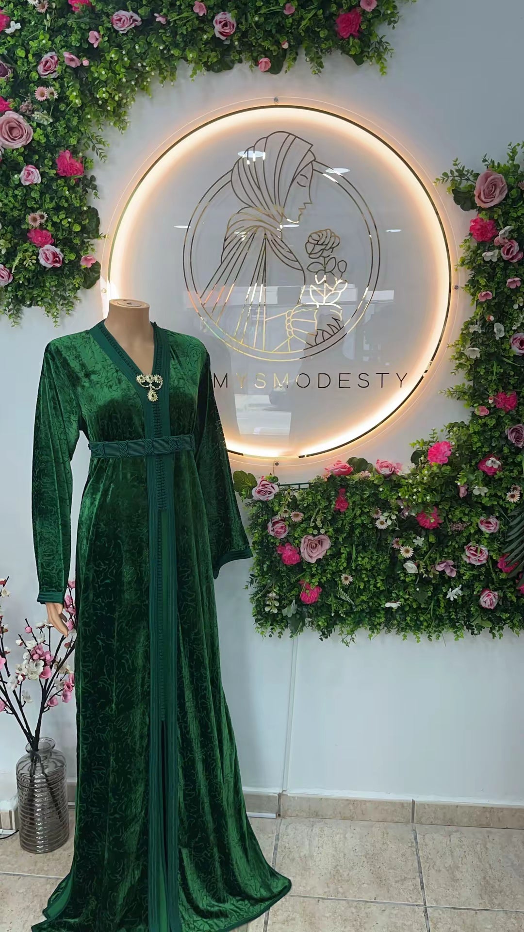 Caftan mobra 2 piezas modelo 51