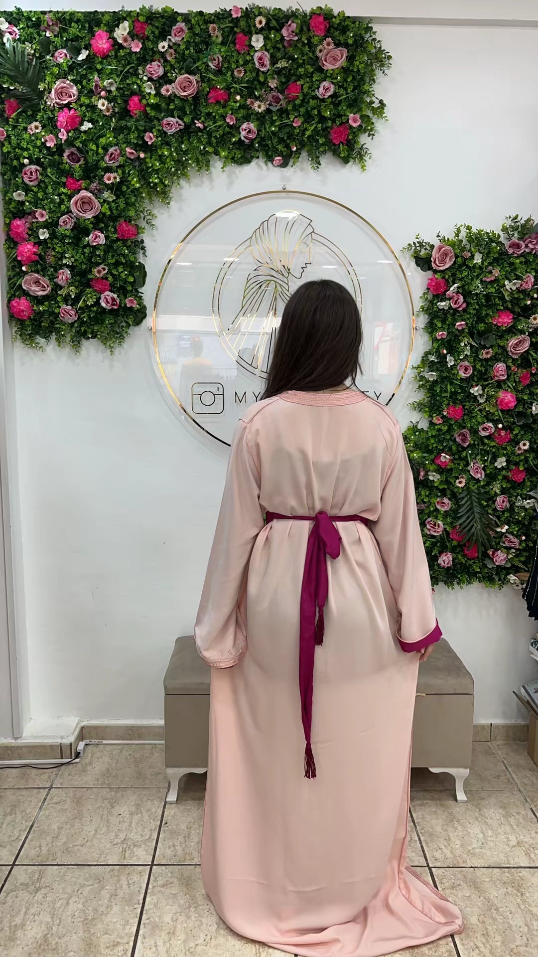 Caftan simple modelo 47