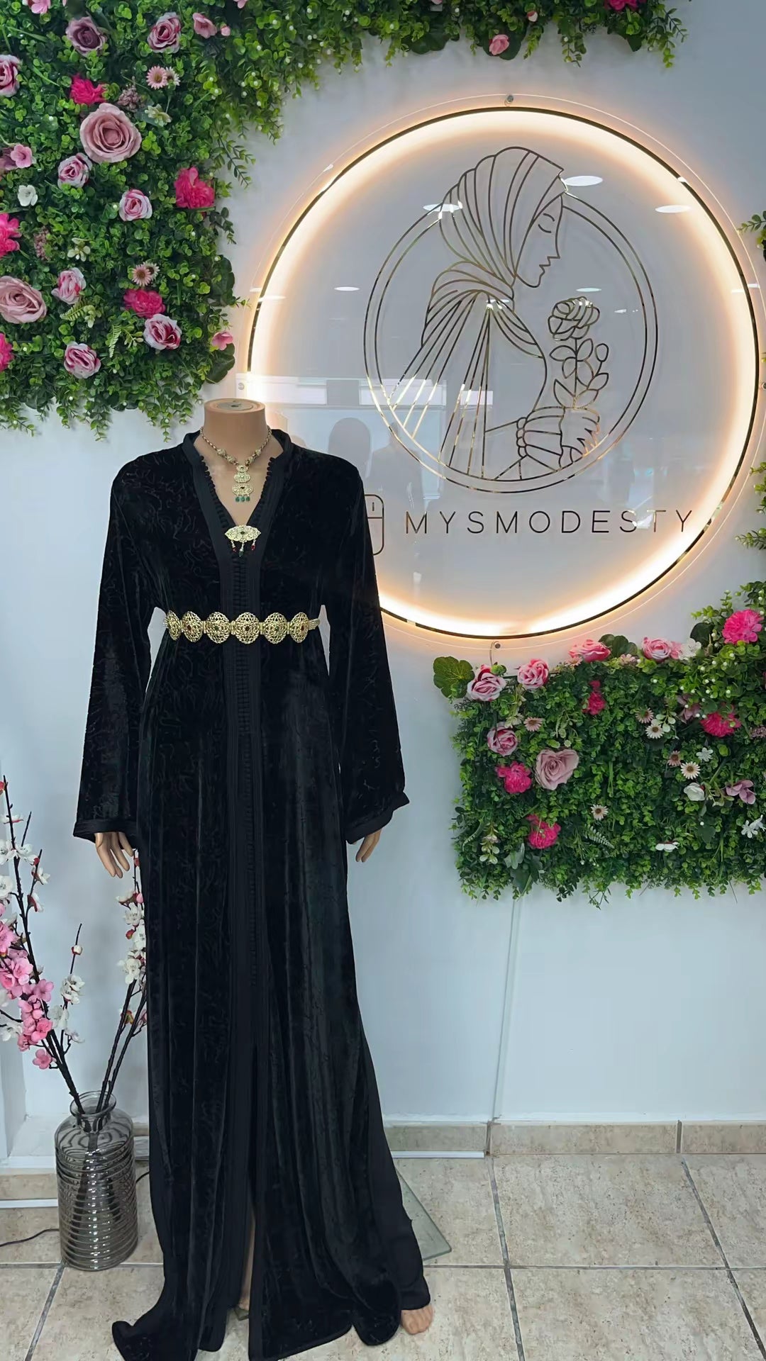 Caftan mobra 2 piezas modelo 50