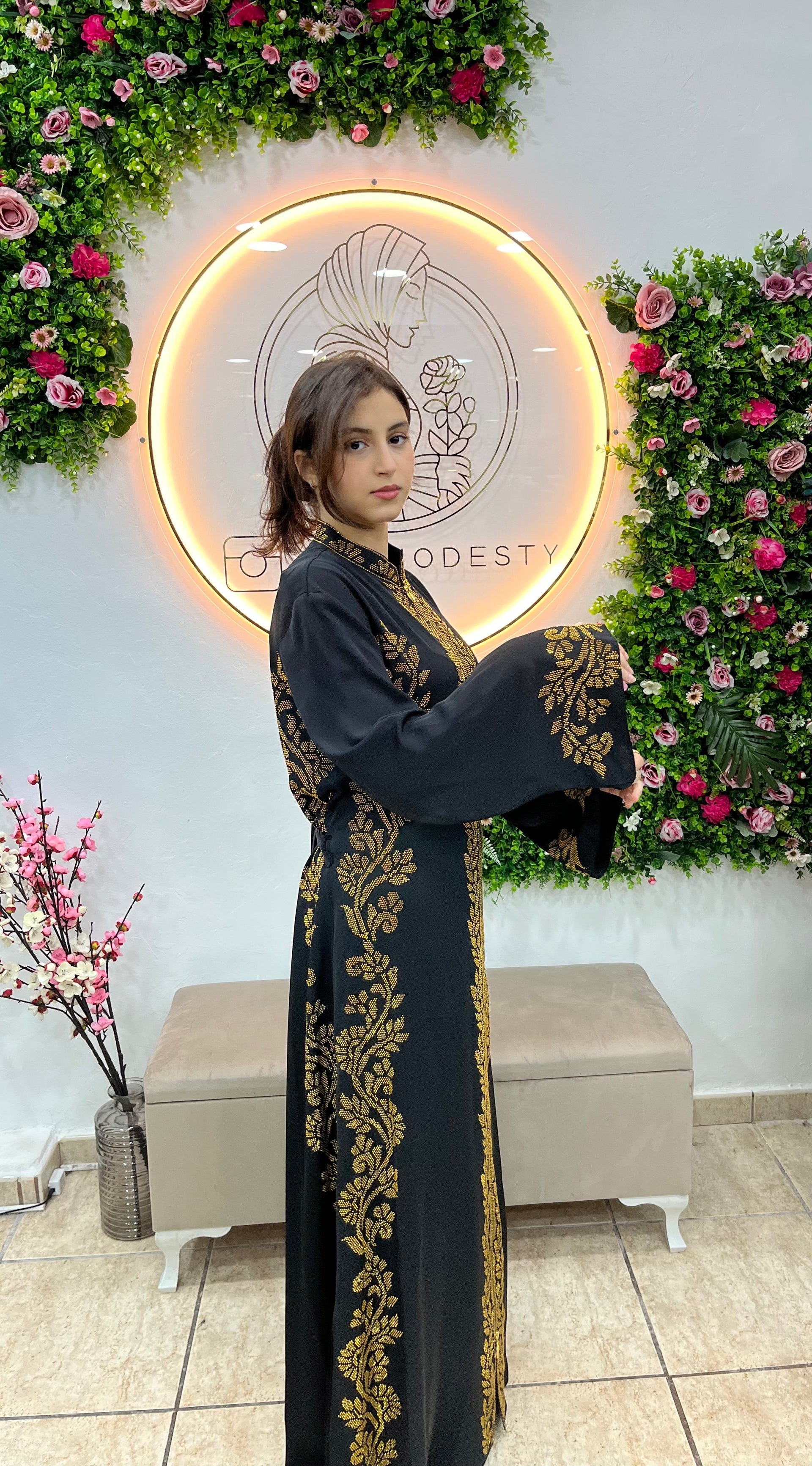 Abaya modelo 34