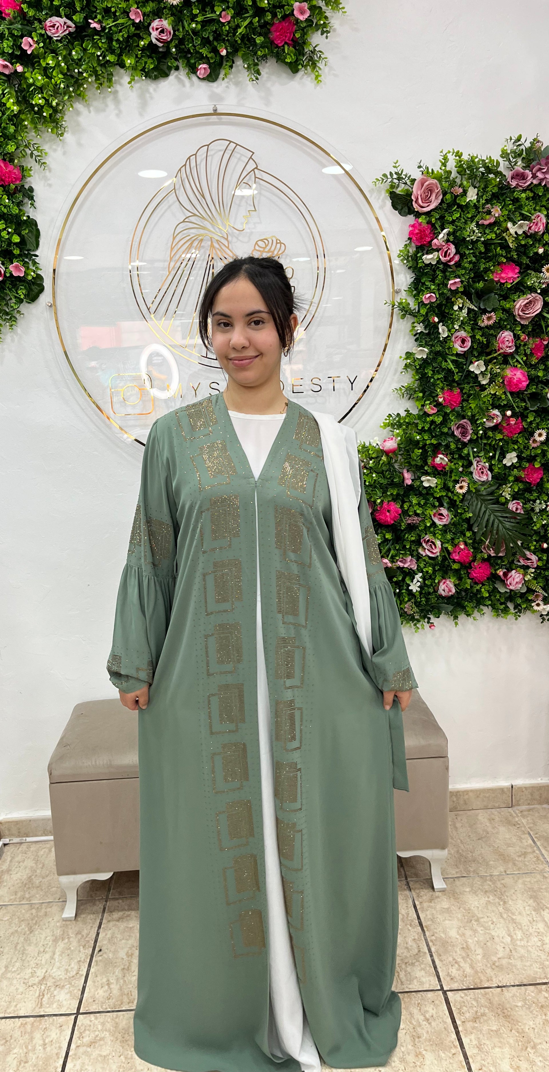 Abaya modelo 38