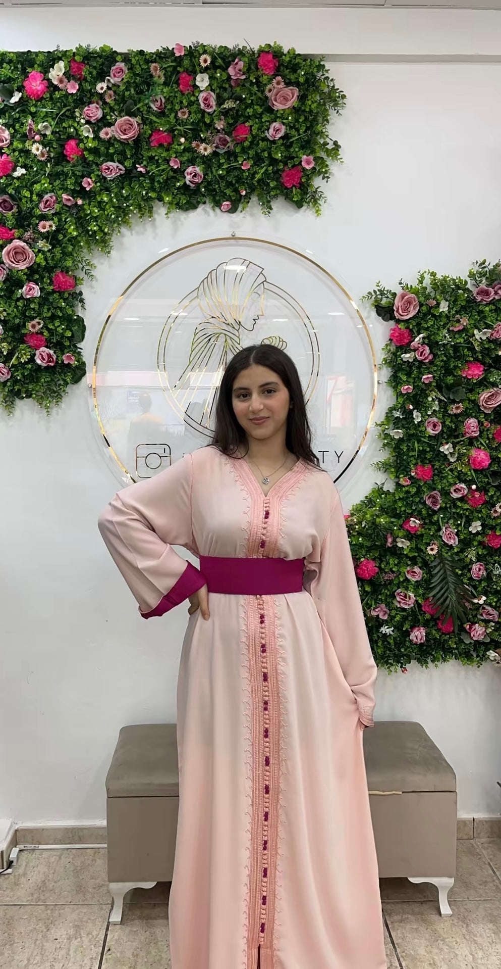 Caftan simple modelo 47