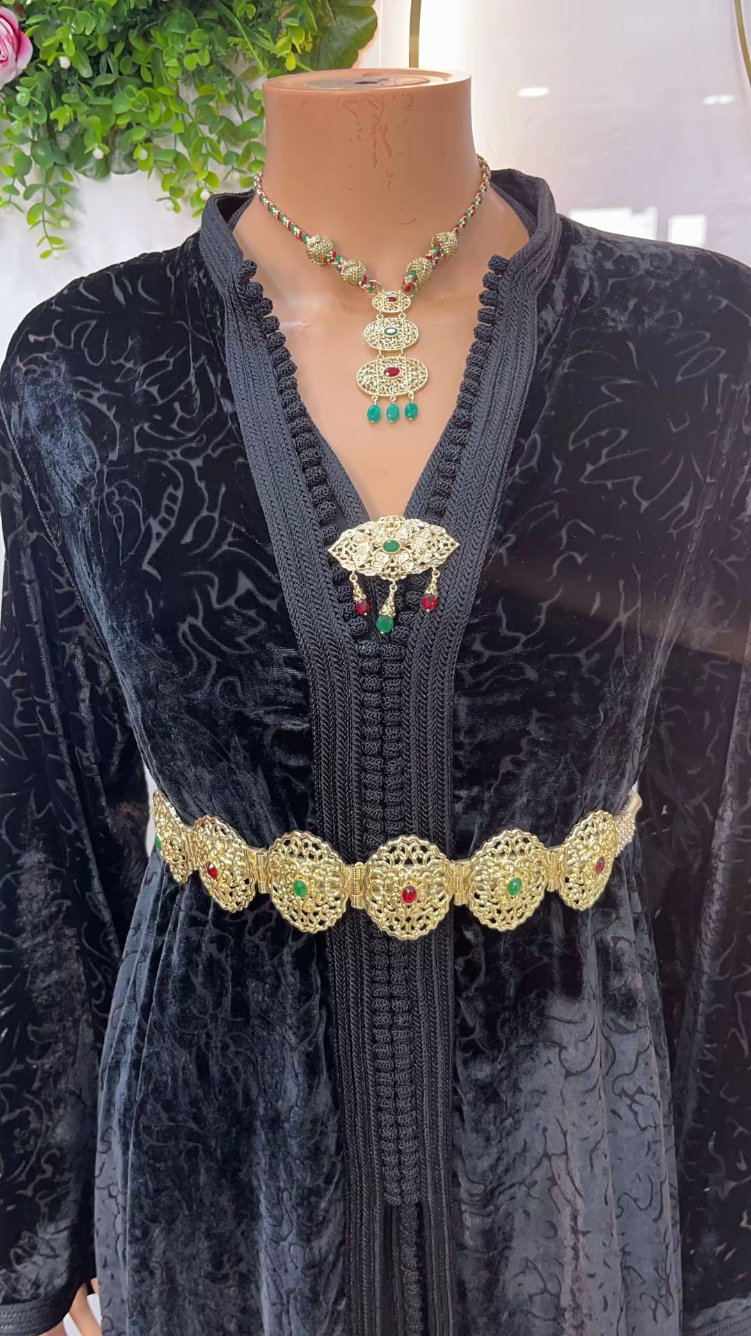 Caftan mobra 2 piezas modelo 50