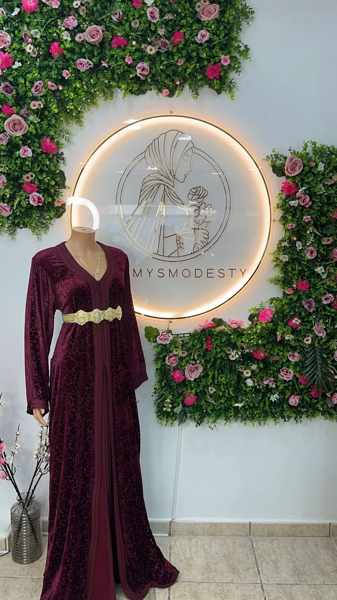 Caftan mobra 2 piezas modelo 53